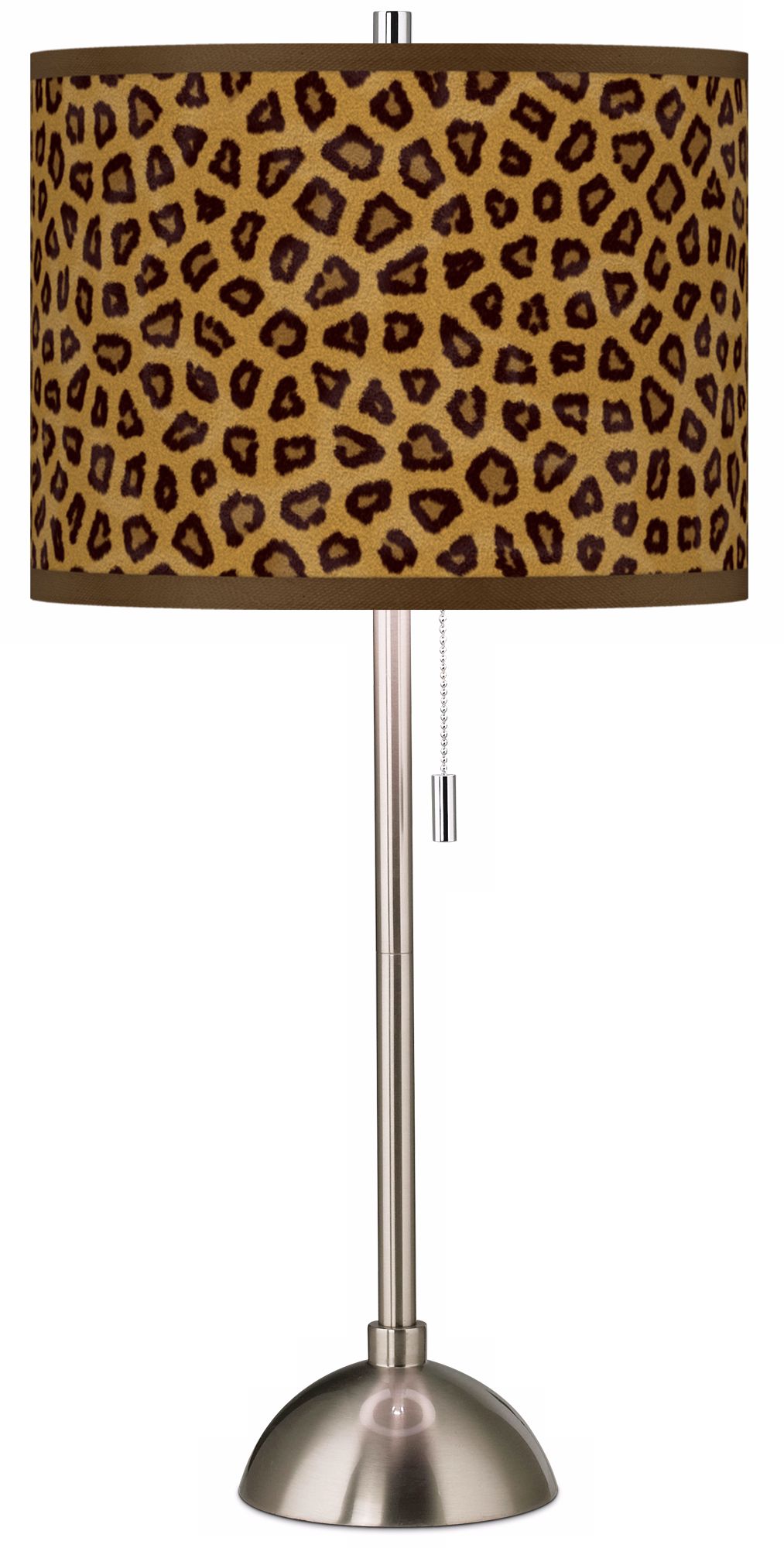 Safari Cheetah Giclee Shade Table Lamp