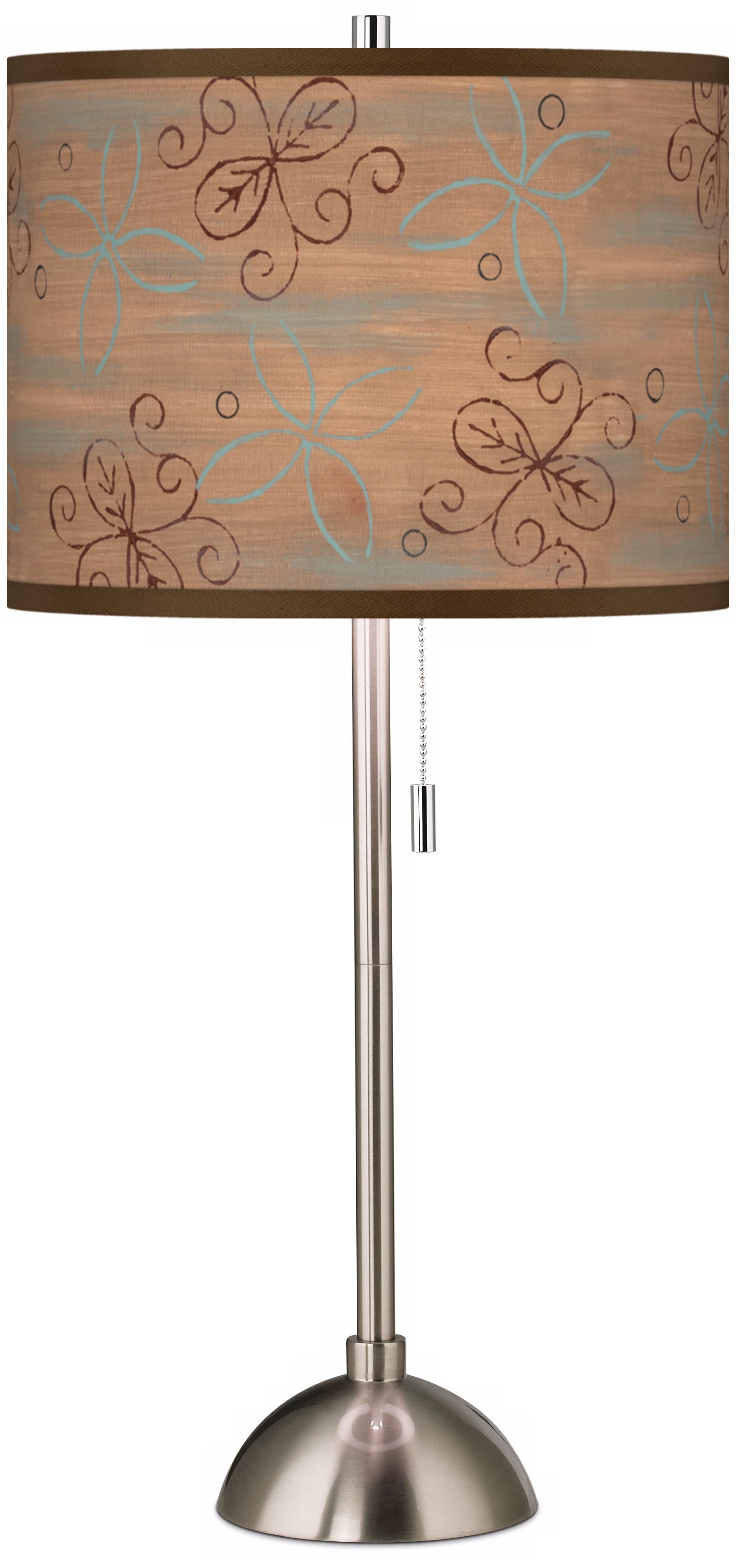 Cedar Lake Giclee Contemporary Table Lamp