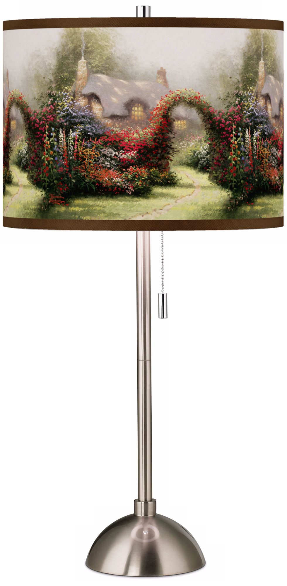 Thomas Kinkade Glory of Morning Giclee Shade Table Lamp