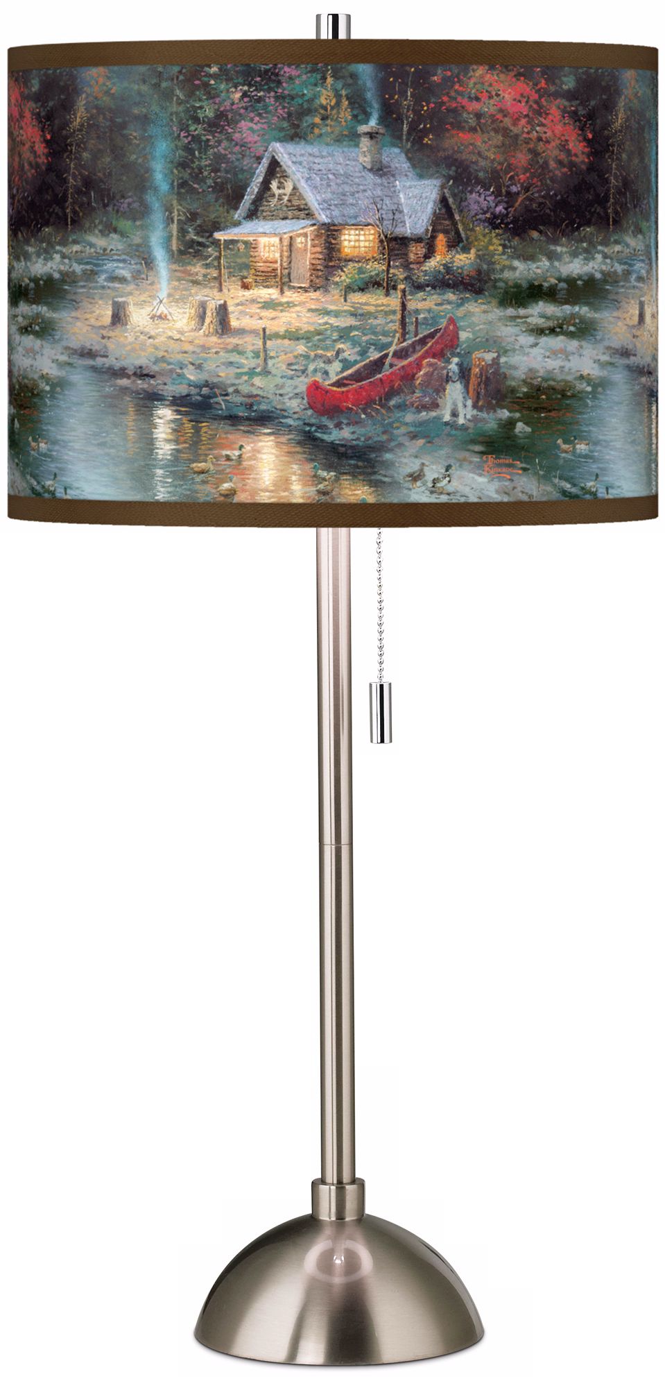 Thomas Kinkade The End Of A Perfect Day II Table Lamp