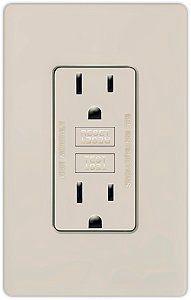 Lutron Diva SC 15A 125V GFCI Receptacle