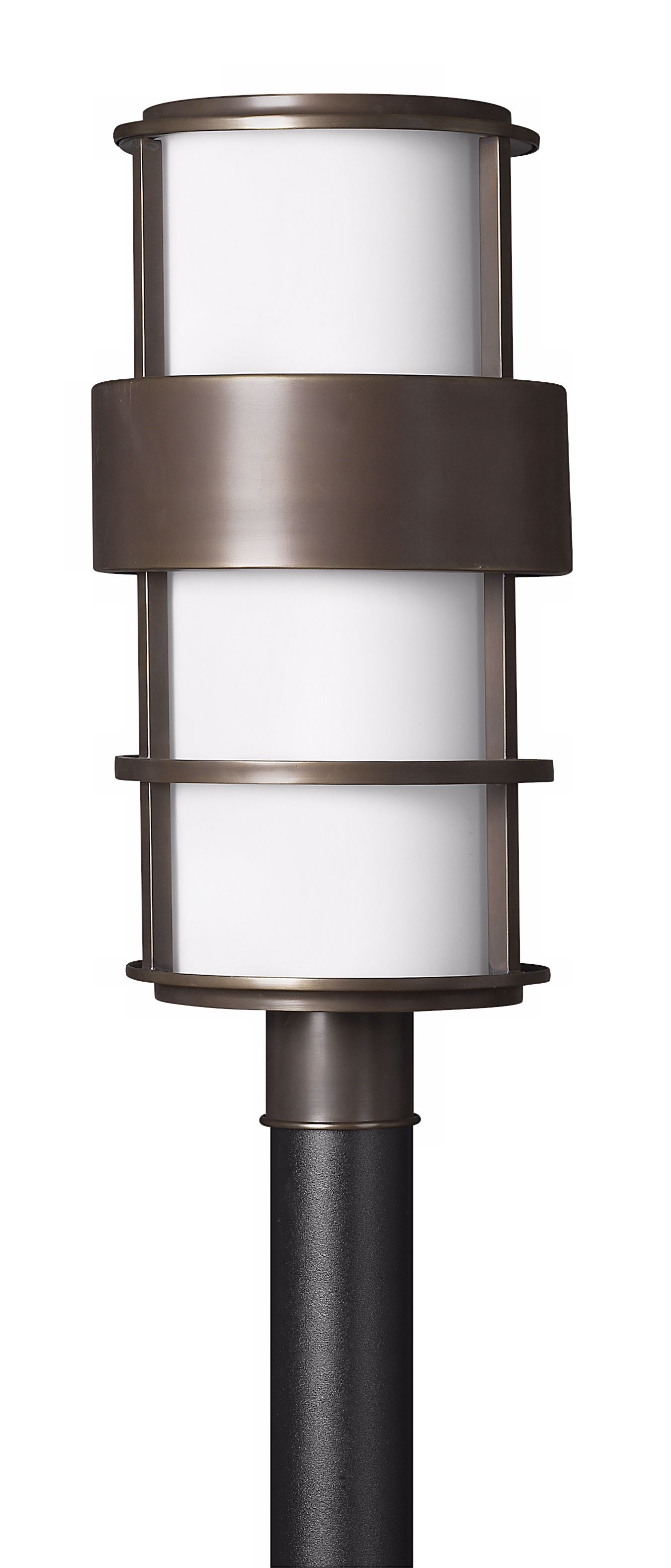 Hinkley Saturn Metro Bronze 21 3/4" High Post Mount Light