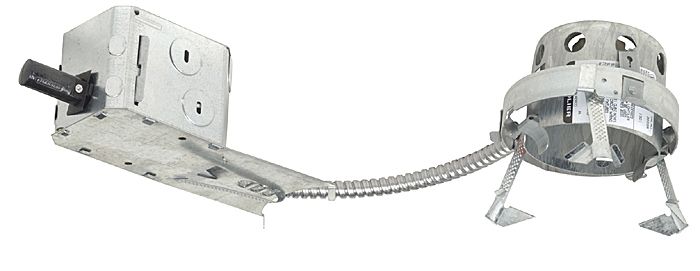 Lightolier 4" Line Voltage Non-IC Remodel Recessed Housing
