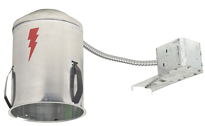 Lightolier 5" IC/Non-IC Remodel Recessed Light Housing