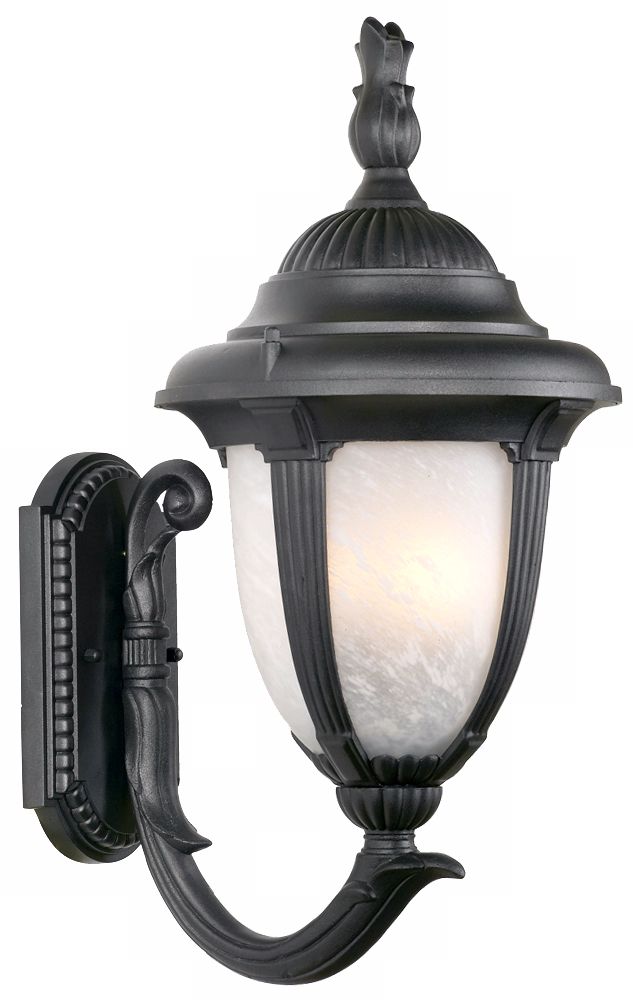 Casa Sorrento™ Black  14  3/4" High Outdoor Light