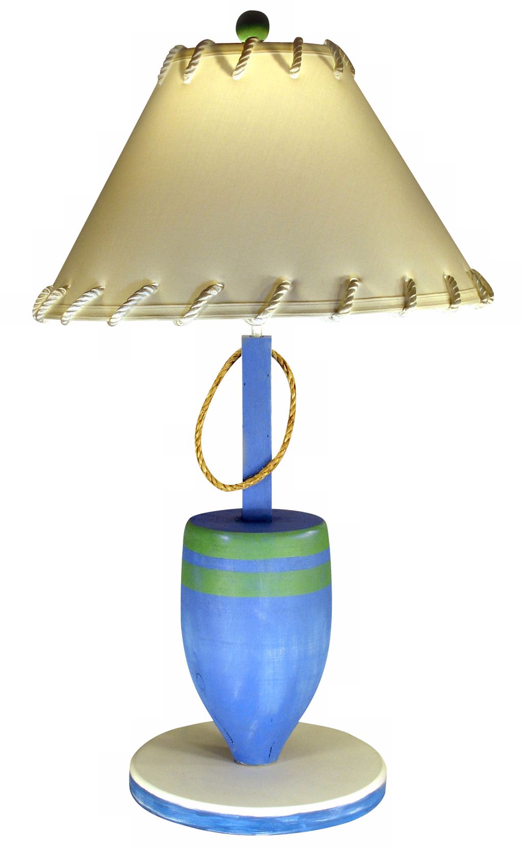 Nautical Desk Lamps on Blue Buoy Nautical Table Lamp   Lampsplus Com