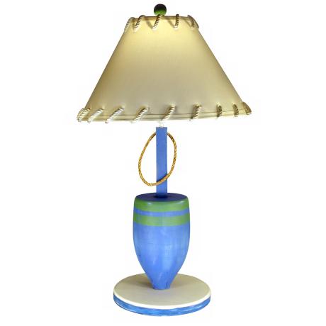 Nautical Desk Lamps on Blue Buoy Nautical Table Lamp   Lampsplus Com