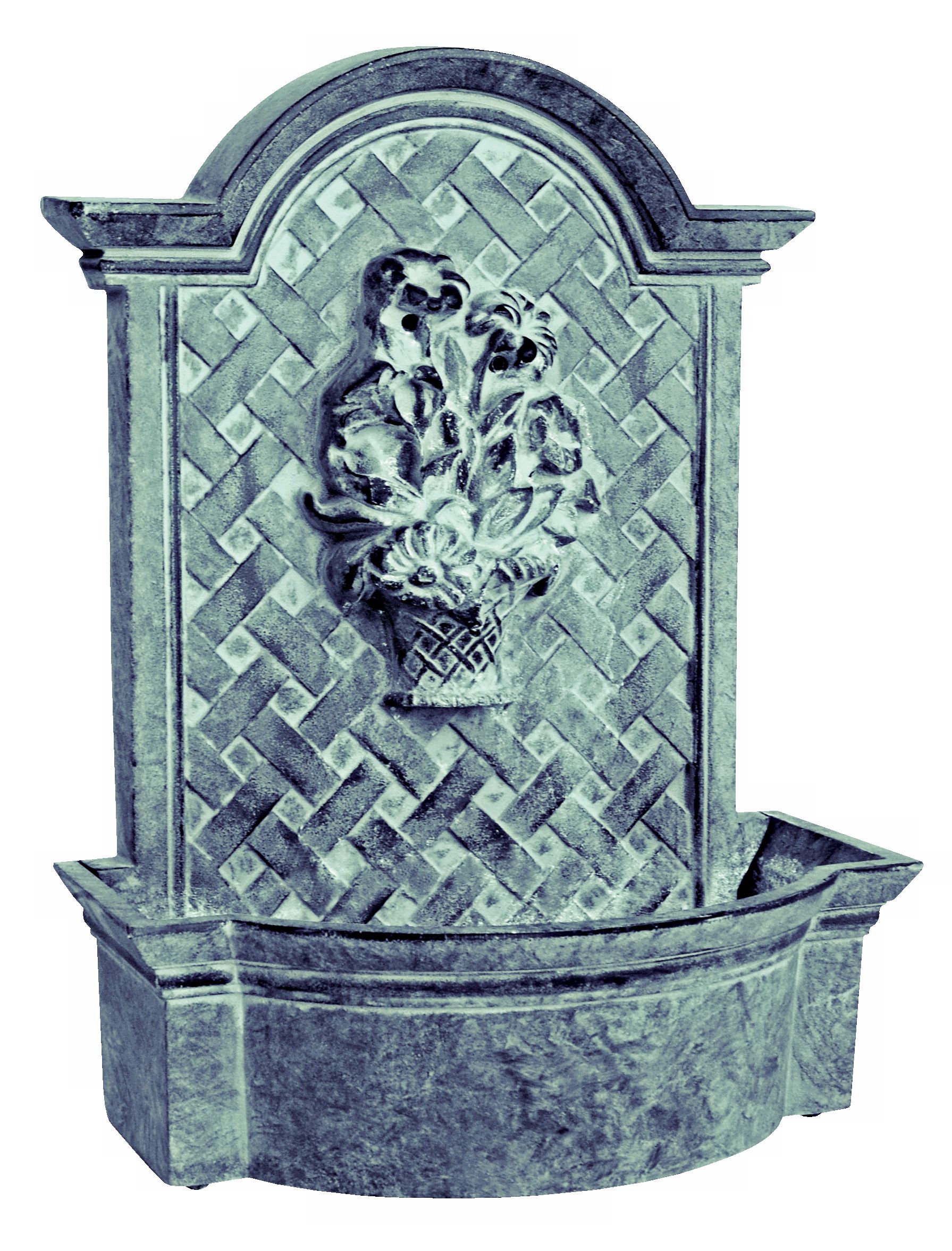 Williamsburg Latticework Wall Fountain