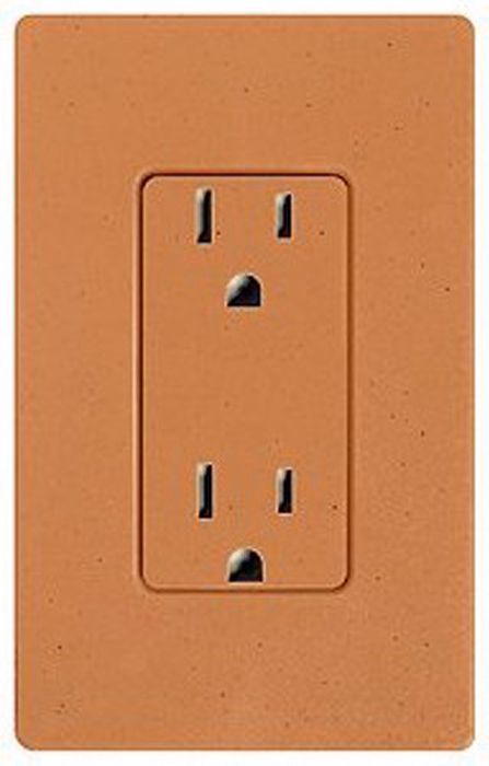 Lutron Diva Terracotta SC 15A 125V Receptacle