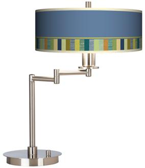 Stacy Garcia Modern Palette Giclee CFL Swing Arm Desk Lamp 61495 J6905