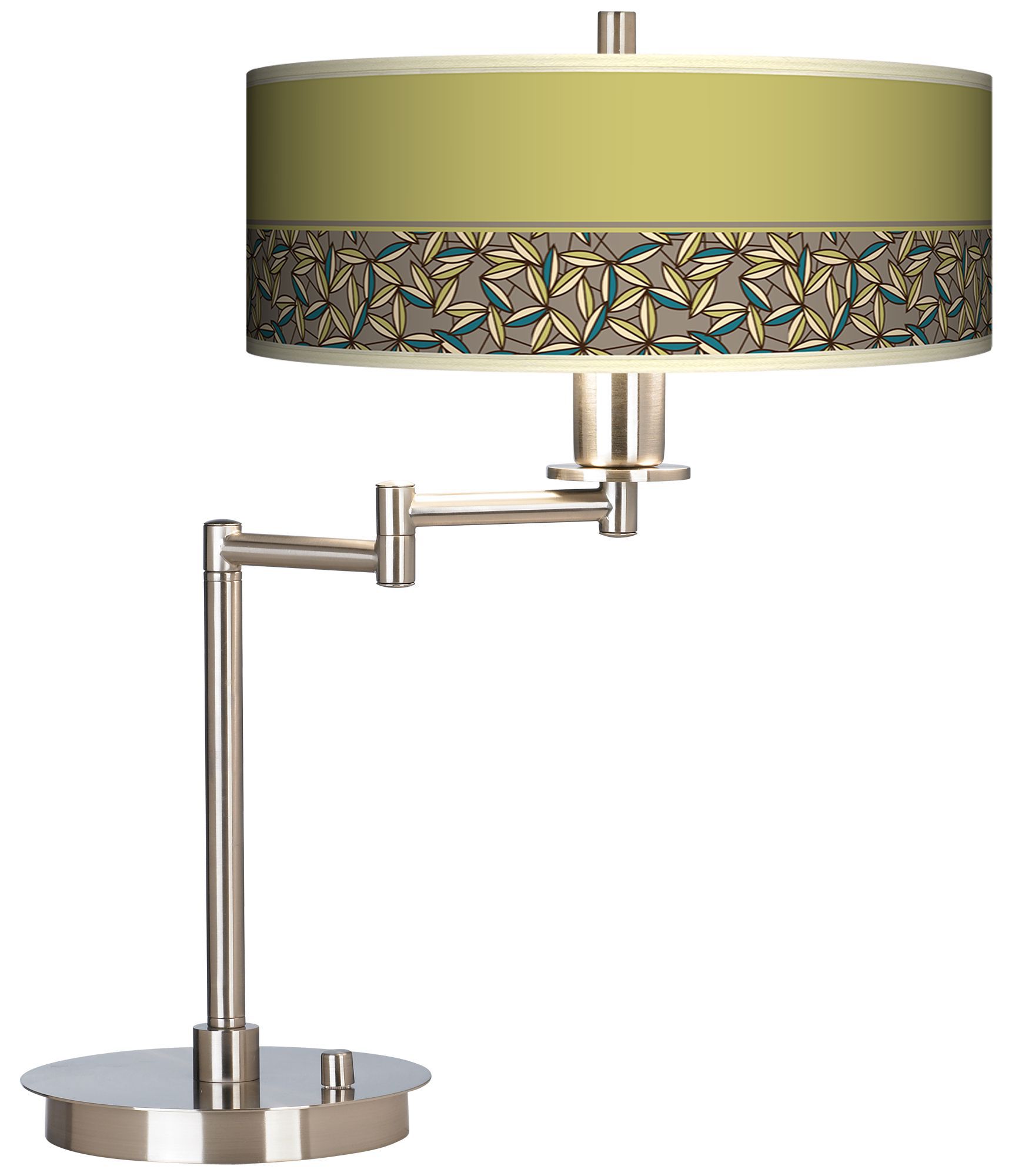 Floral Chorus Giclee CFL Swing Arm Desk Lamp