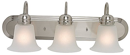 Marbleized White Glass 24" Wide Bathroom Light Fixture