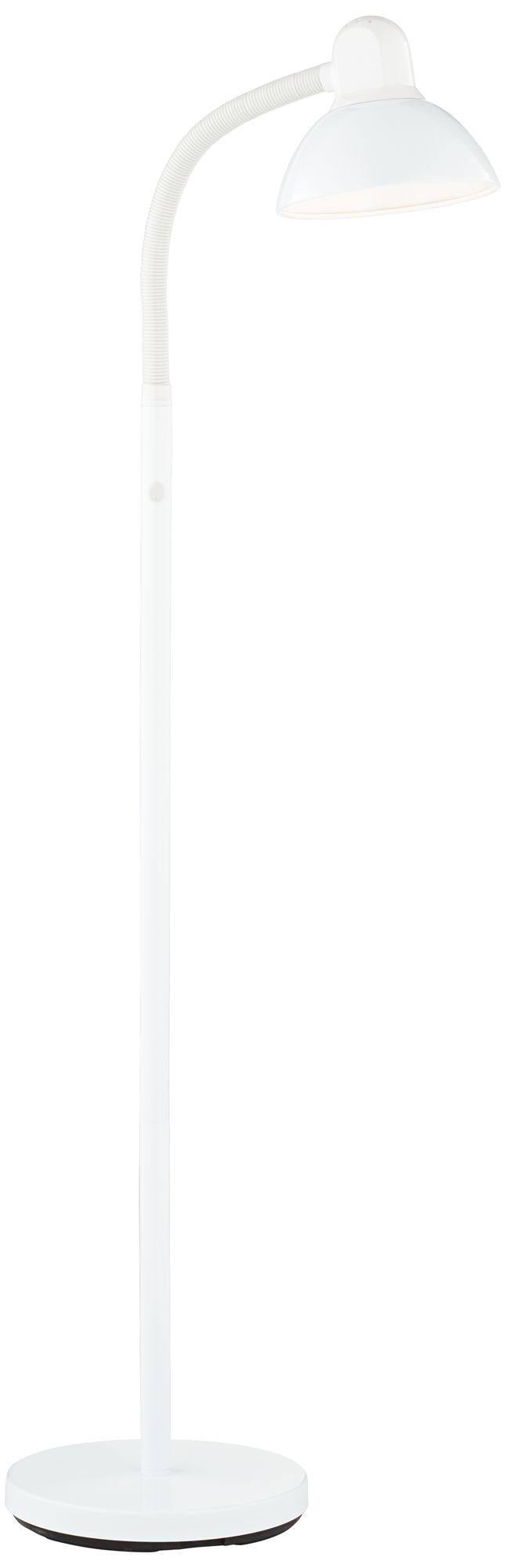 White Gooseneck Floor Lamp