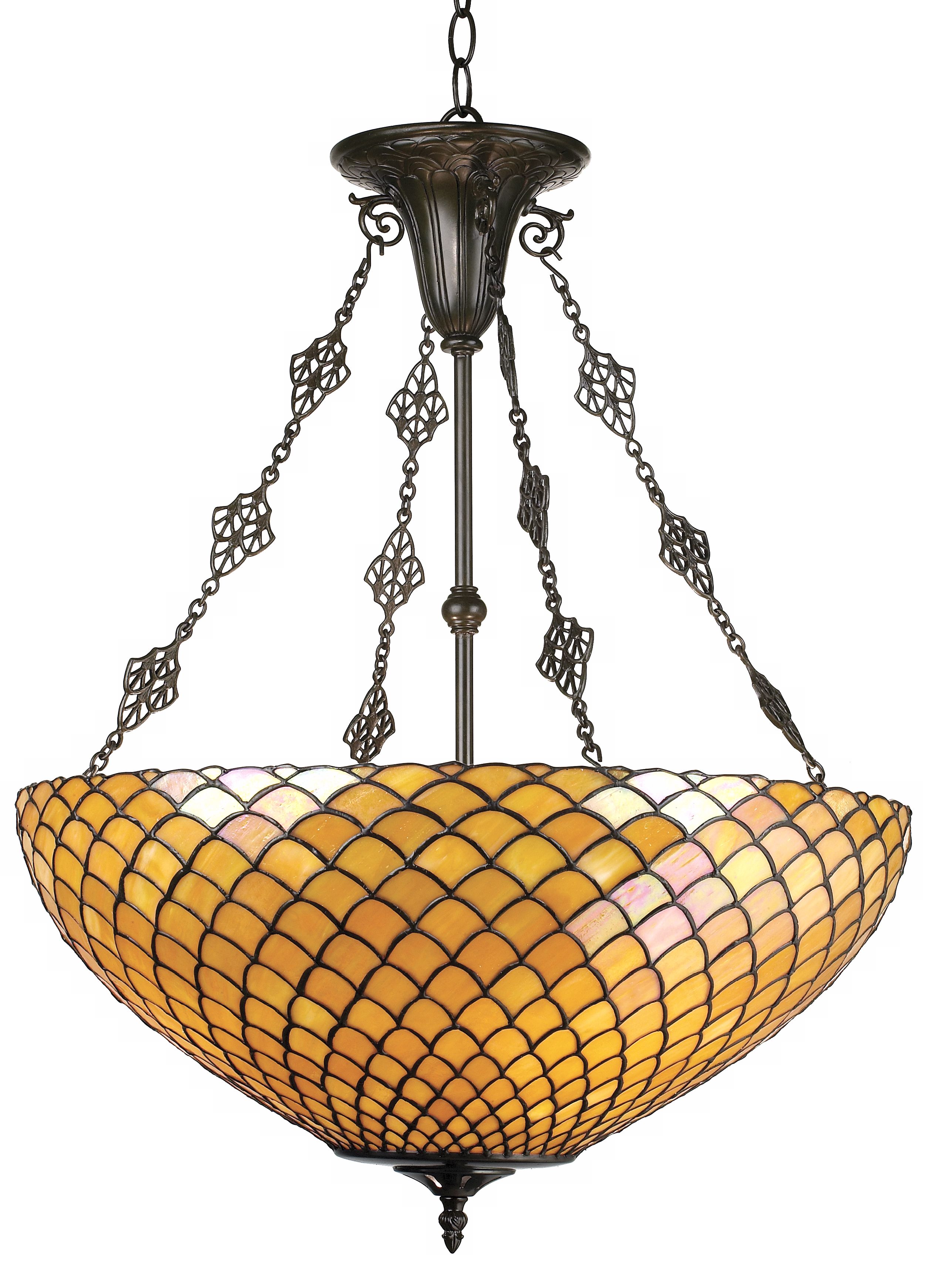 Robert Louis Tiffany® Scale Pendant Chandelier