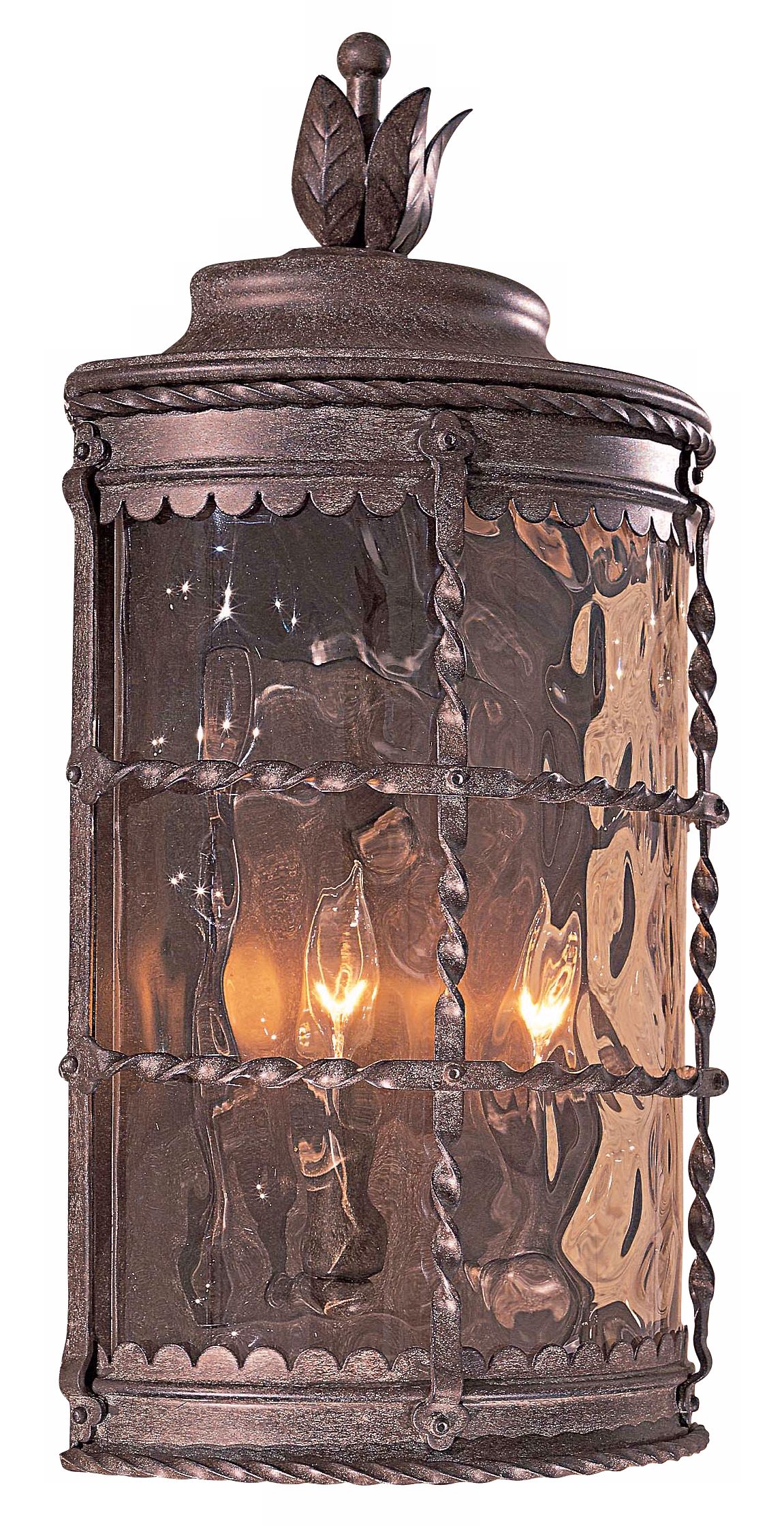 Mallorca 19 1/2" High Vintage Rust Finish Outdoor Wall Light