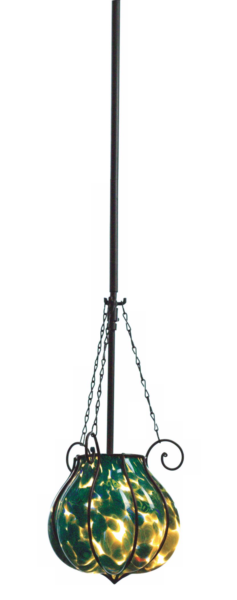 Mardi Gras Festival Glass Mini Pendant Chandelier