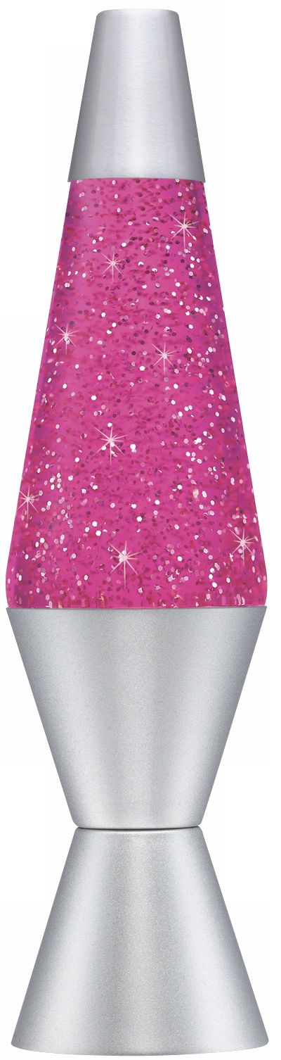 Pink Glitter Lava Lamp