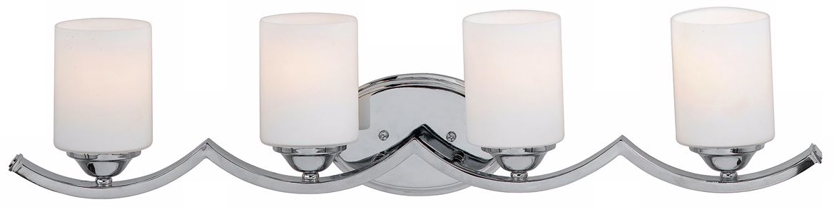 Ellis Collection 32" Wide Four Light Bathroom Fixture