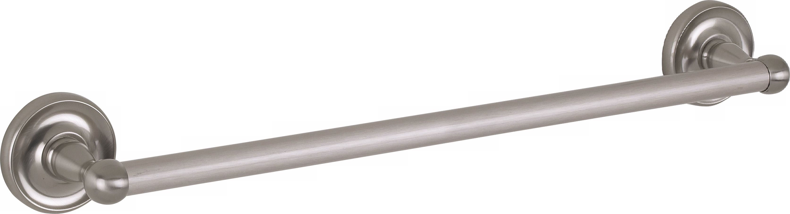 Maxwell Satin Nickel 18" Wide Bathroom Towel Bar