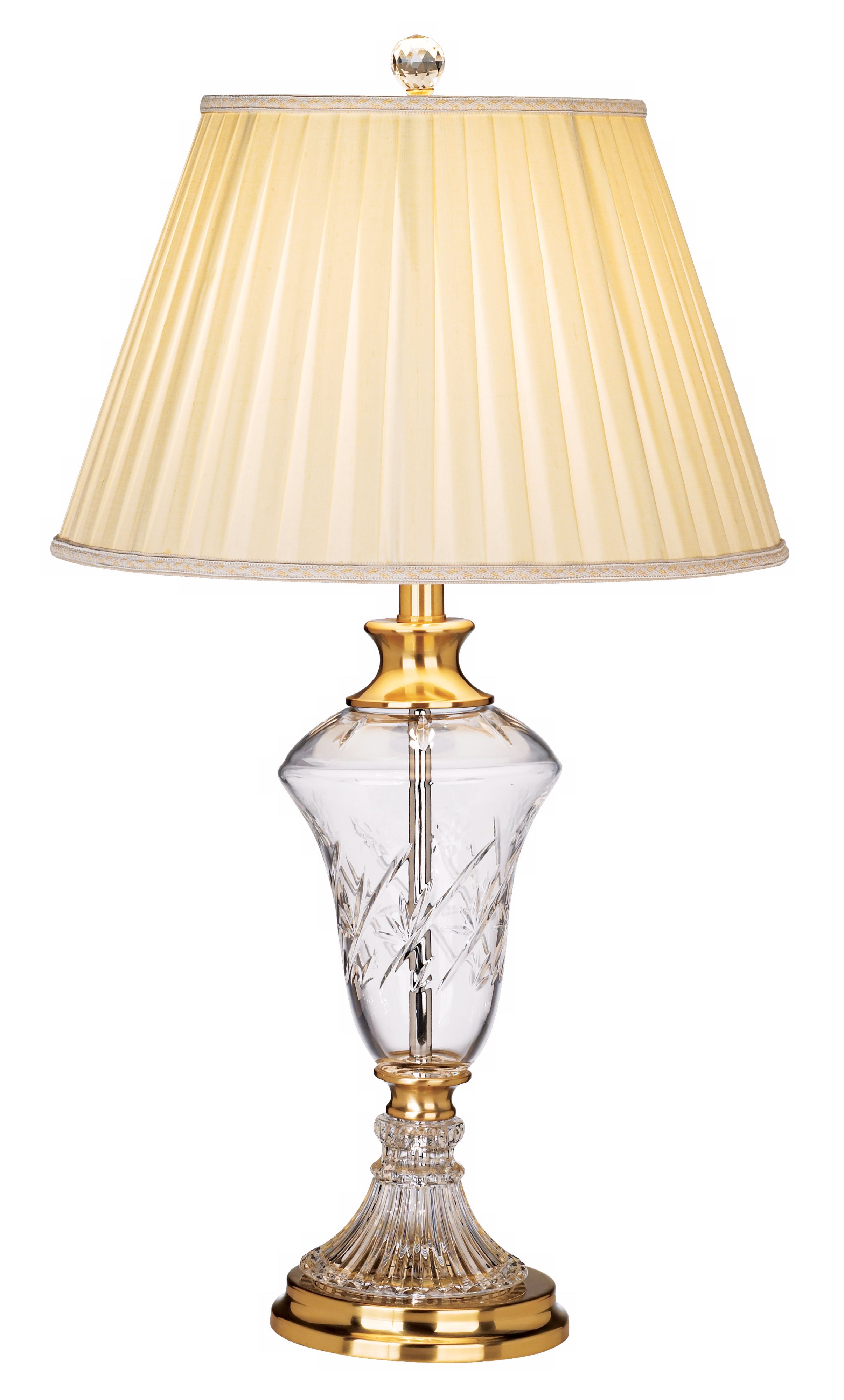 Dale Tiffany Crystal Body Table Lamp