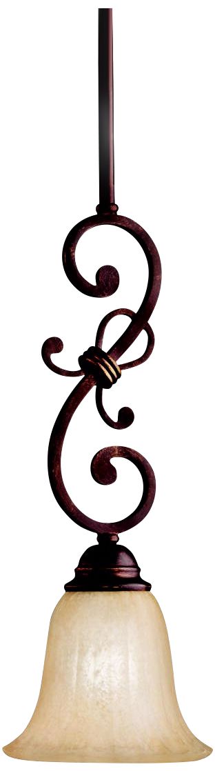 Kichler Wilton 7 3/4" Wide Carre Bronze Mini Pendant Light