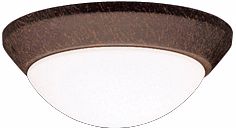 Kichler Etched Glass Dome Bronze 10" Wide Ceiling Light
