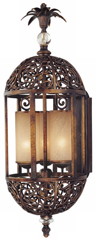 Arezzo Collection 37” High Outdoor Wall Light