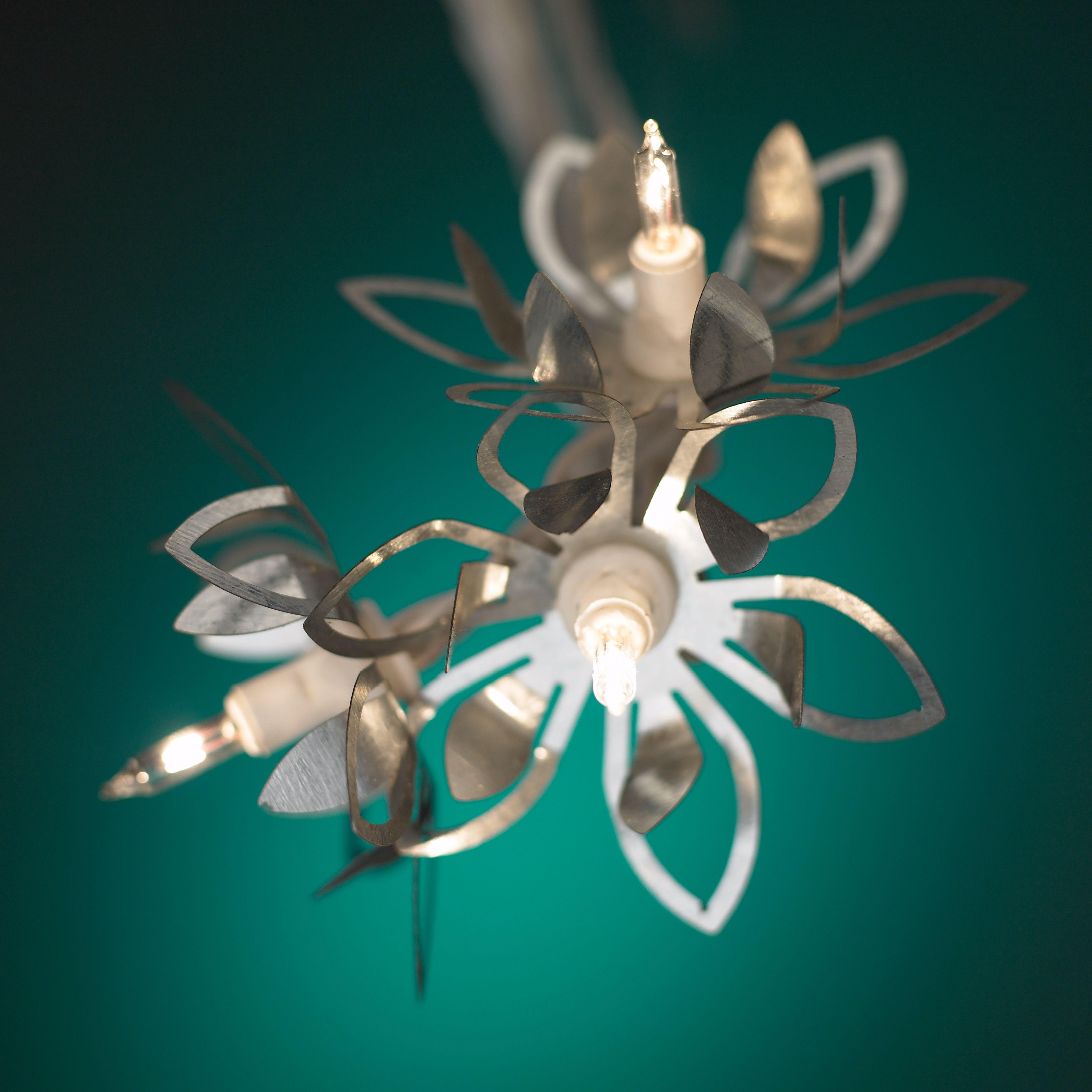 Lotus Flower 10-Light String Lights