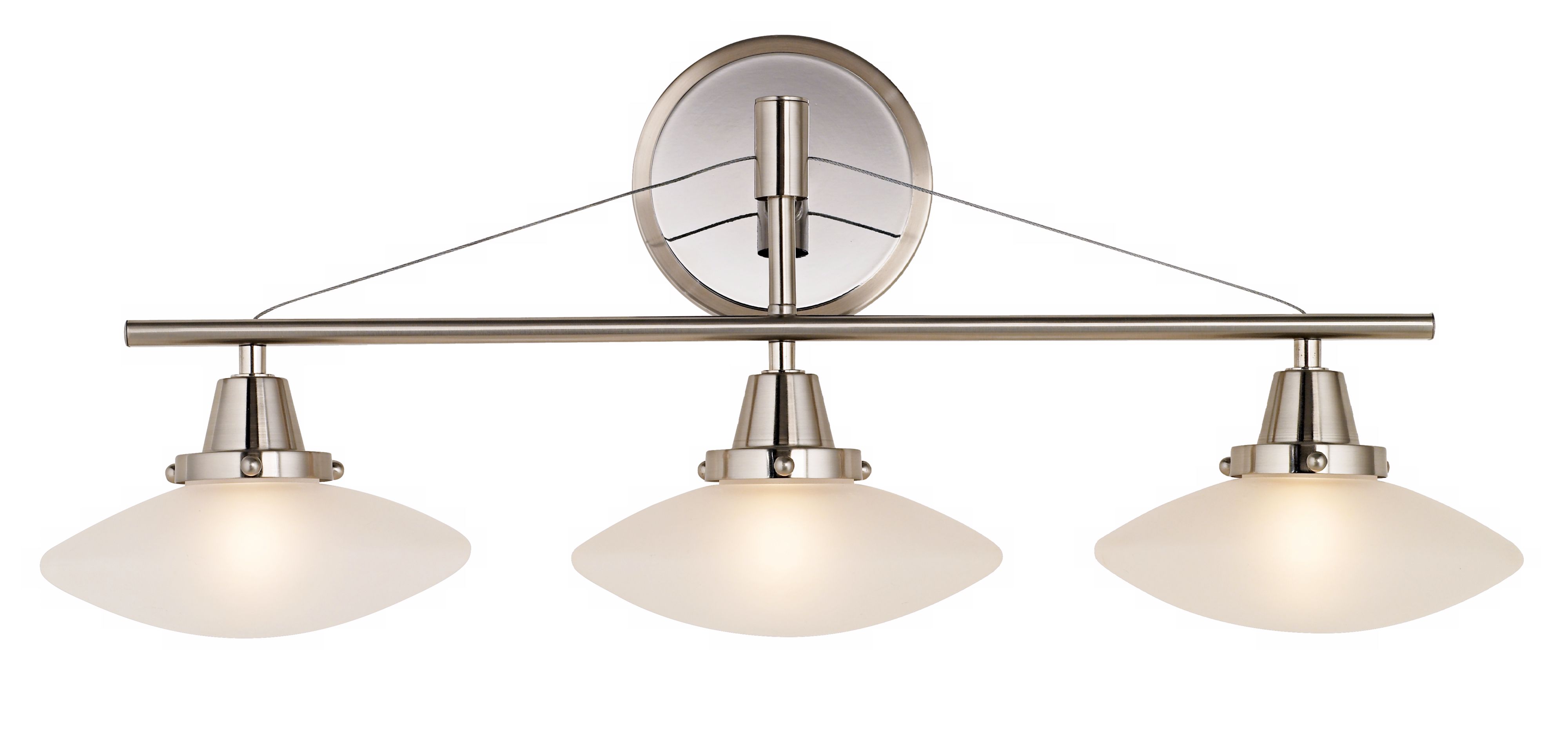 Cable Suspension 27 1/2" Wide Bathroom Light
