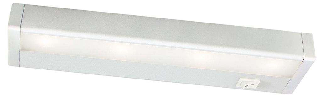 White T8 Fluorescent 24 " Wide Under Cabinet Light Bar