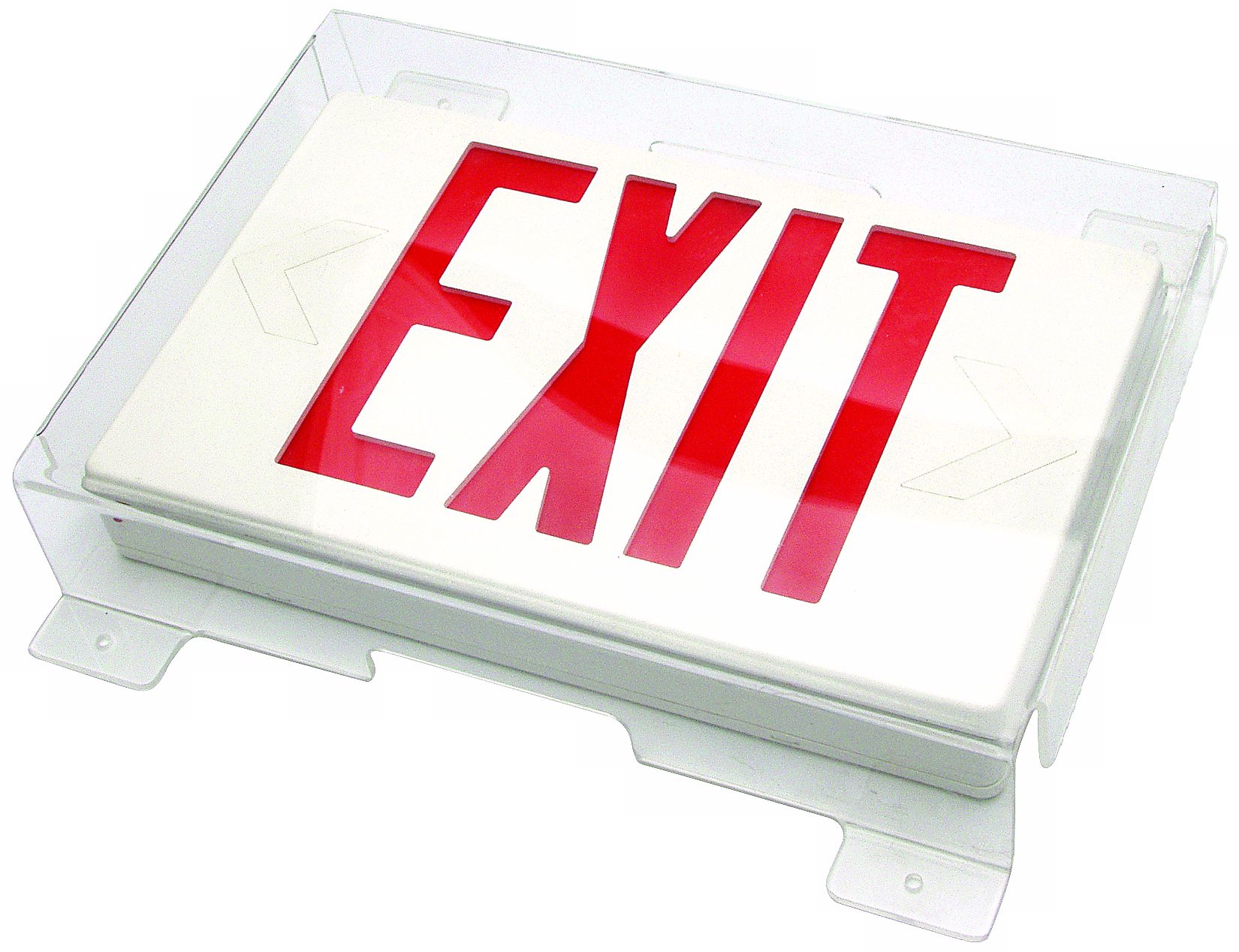 Slim Protective Shield for Exit Signs