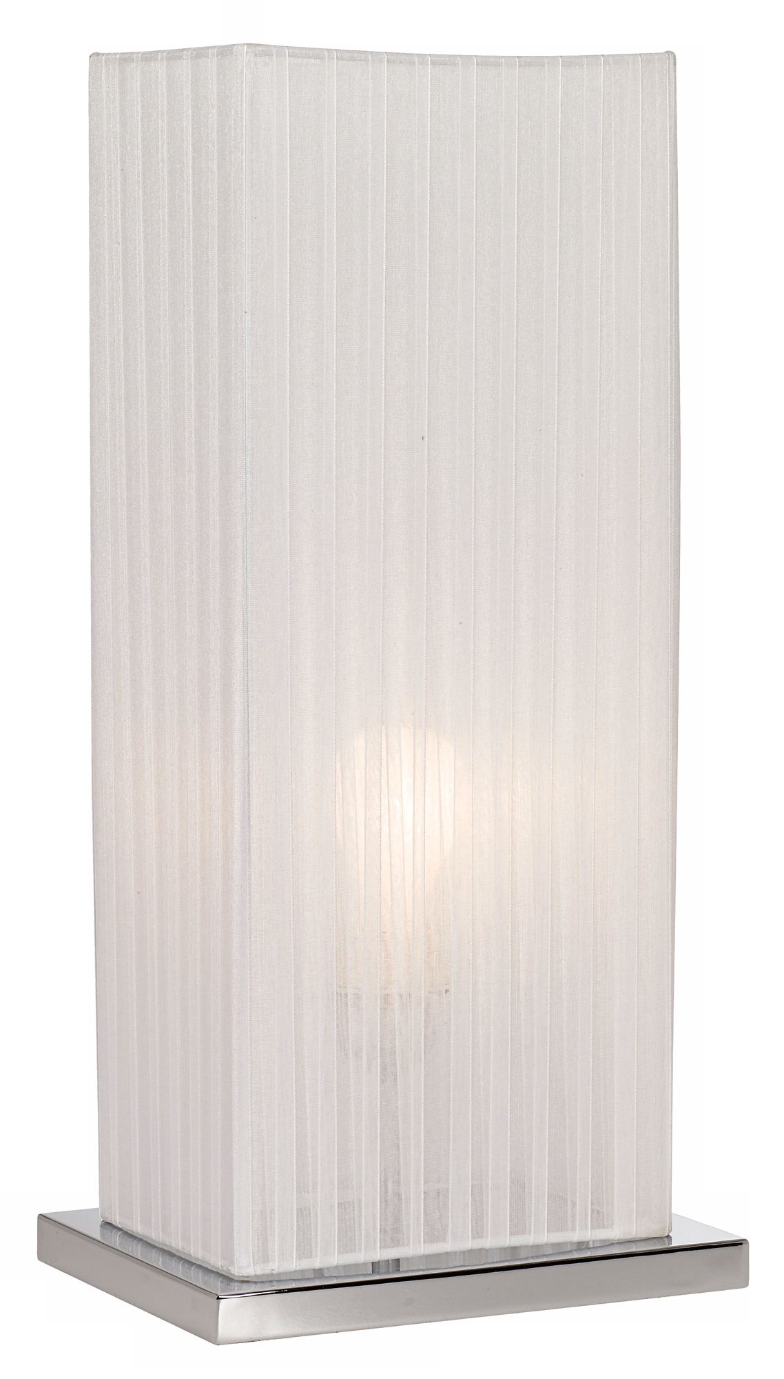Cube Ribbon  Shade Table Lamp