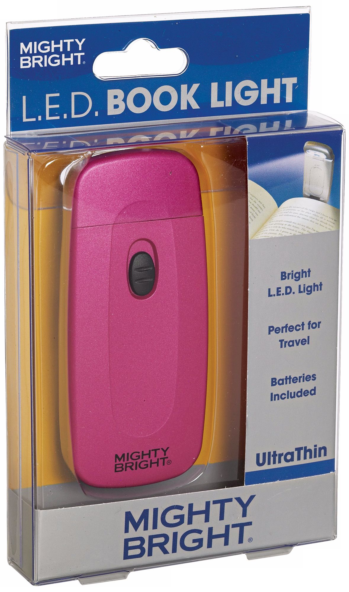 Mighty Bright Ultrathin LED Pink Book Light