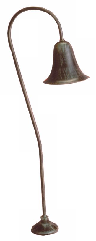 Bell Antique Verde Finish Outdoor Landscape Light