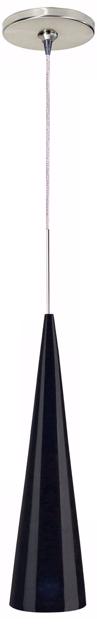 Pinnacle Small Black Tech Lighting Mini Pendant Light