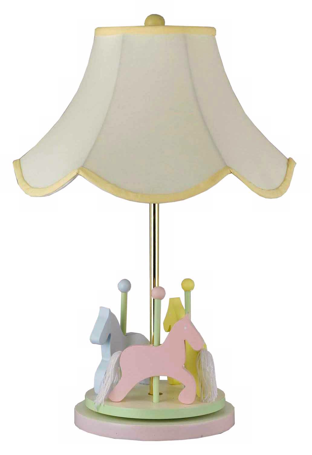 Children's Carousel Table Lamp