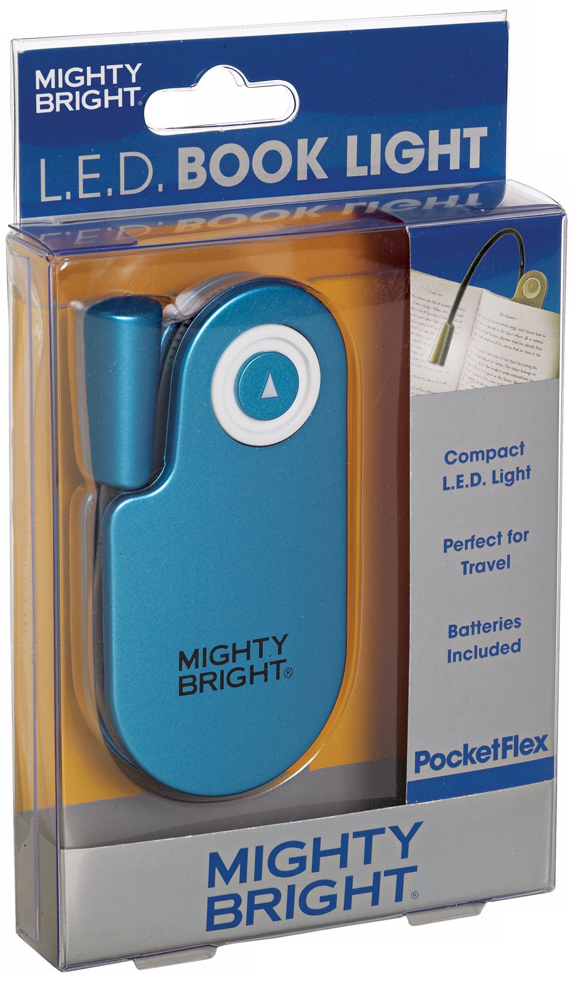 Mighty Bright Pocketflex LED Blue Book Light