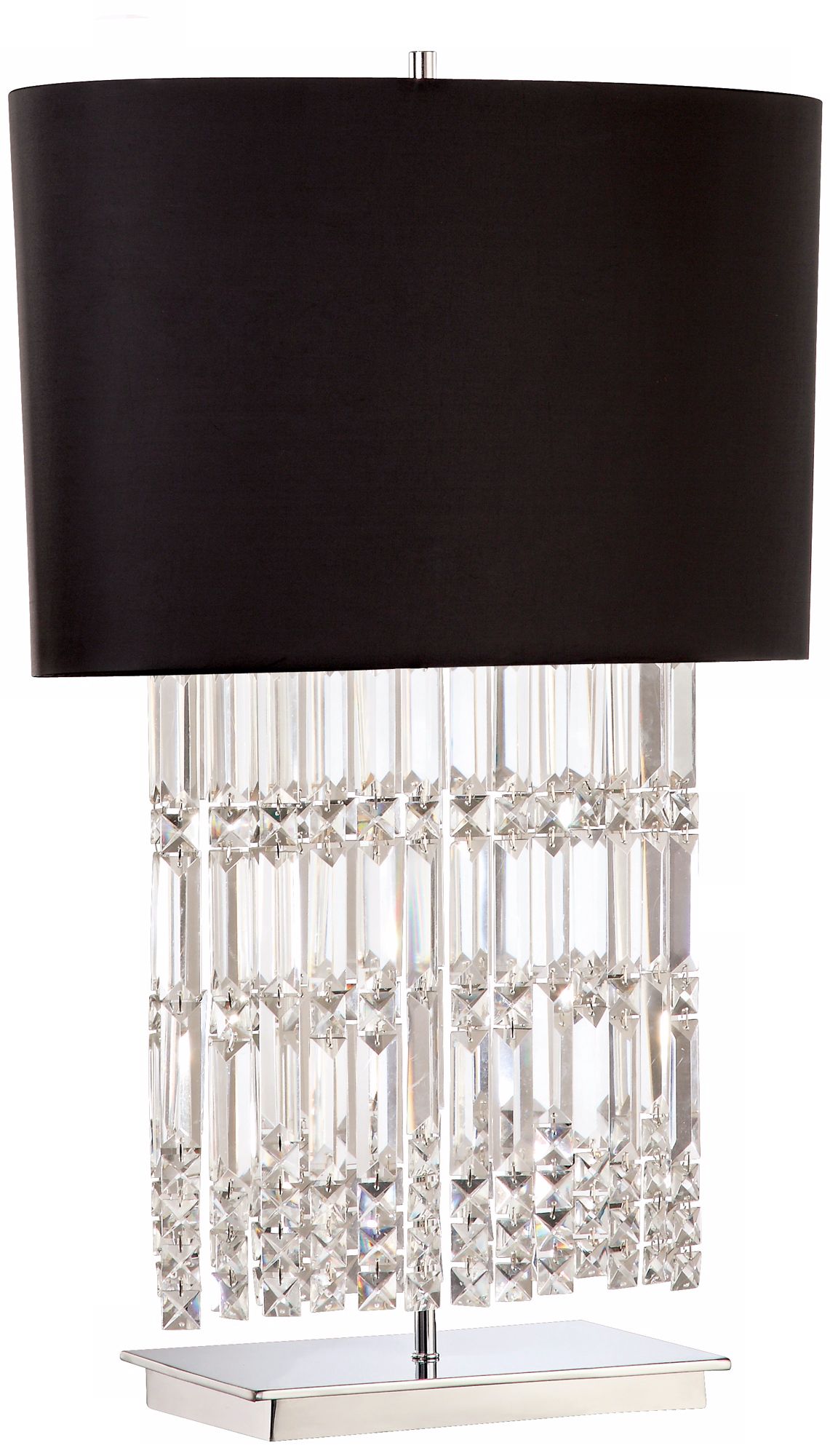 Vienna Full Spectrum Crystal Curtain Table Lamp