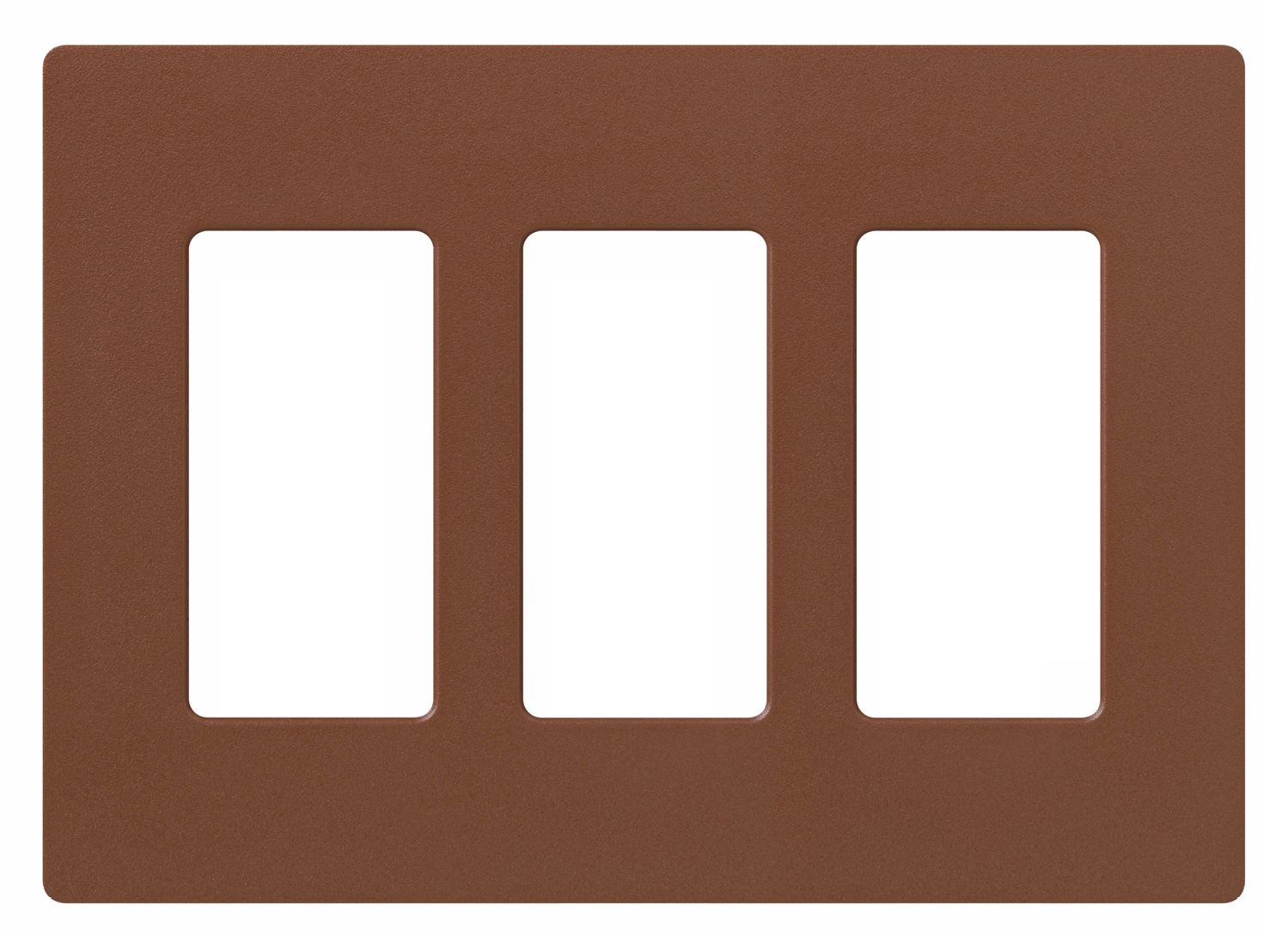 Lutron Sienna Three Gang Faceplate