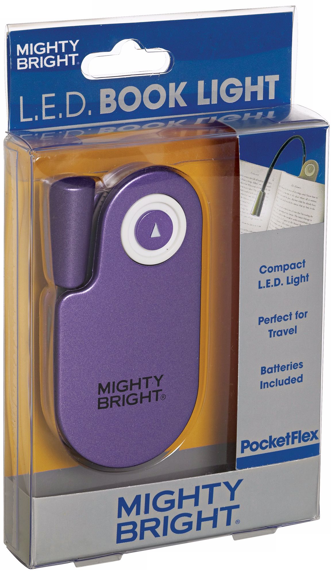 Mighty Bright Pocketflex LED Purple Book Light