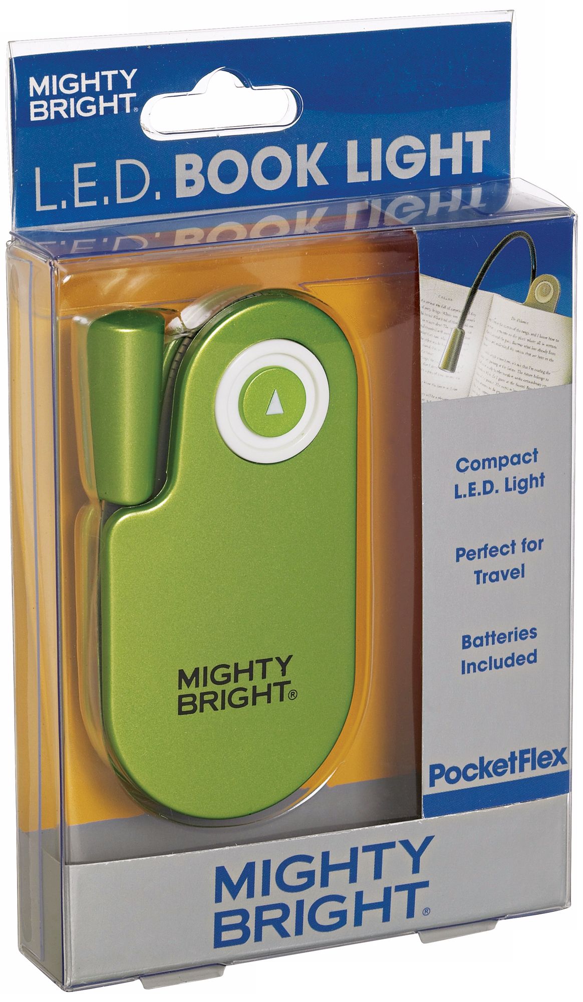 Mighty Bright Pocketflex LED Green Book Light