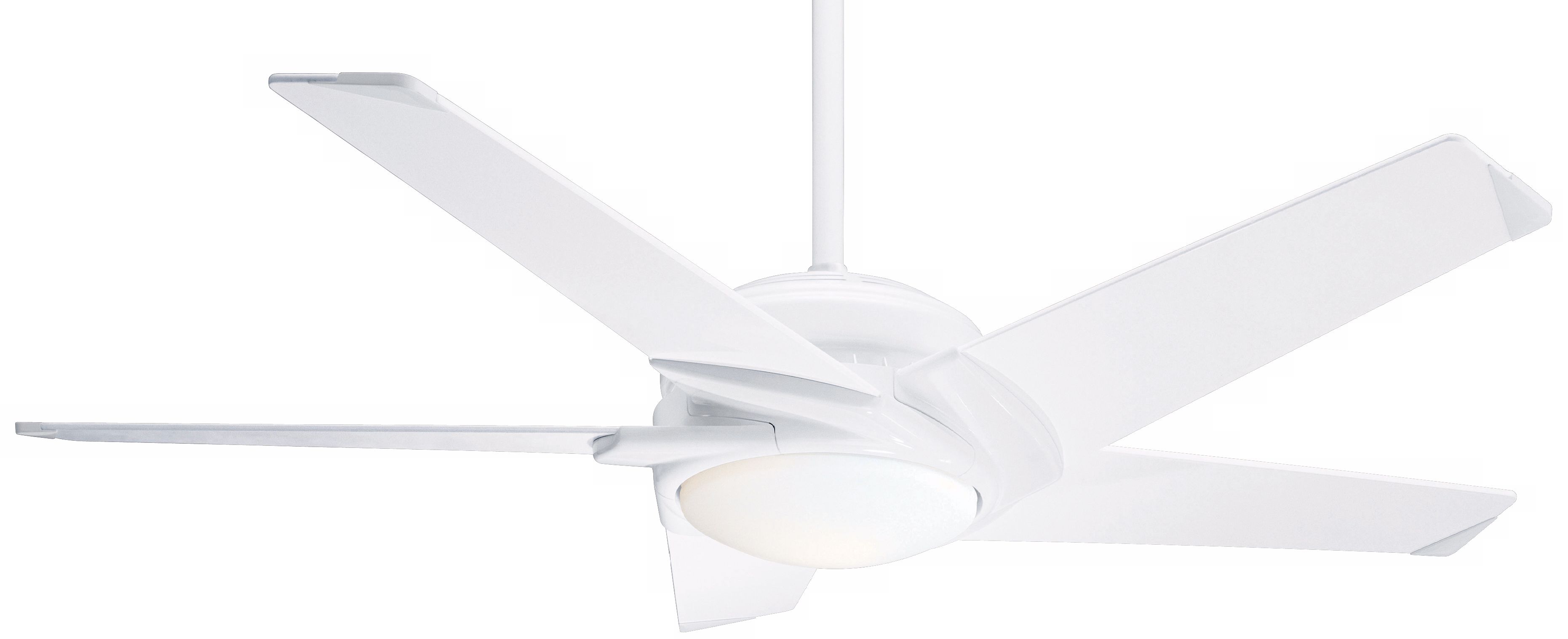 53" Casablanca Stealth Inteli-Touch Snow White Ceiling Fan