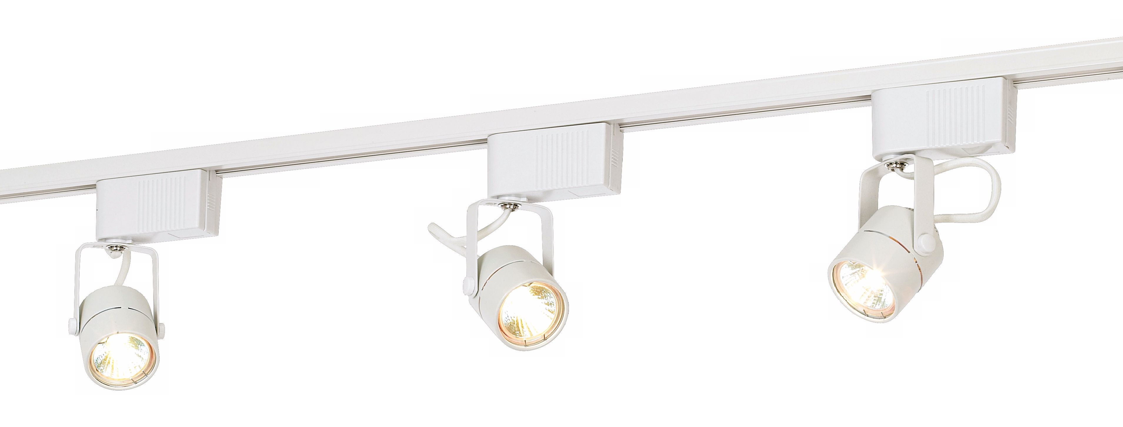 Pro Track® White Finish 150 Watt Low Voltage Track Kit