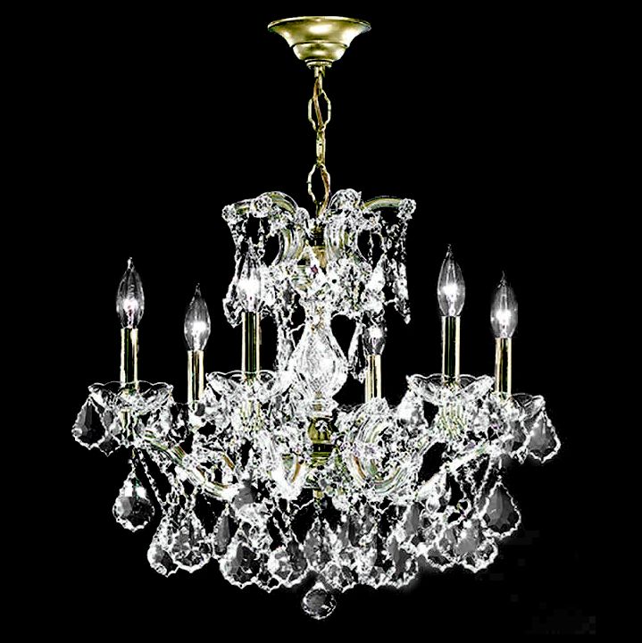 James R. Moder Maxfield Collection Crystal Chandelier