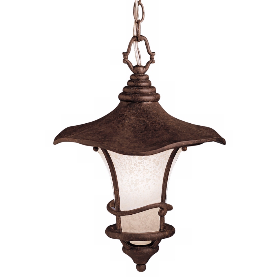Kichler Rustic Bronze Outdoor Hanging Light   #65669