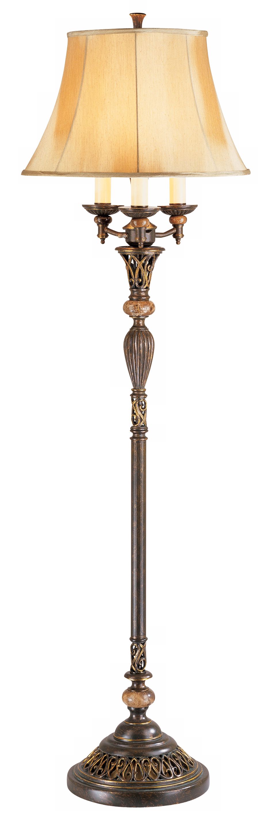 Kathy Ireland Regal Medallion 6-Way Floor Lamp