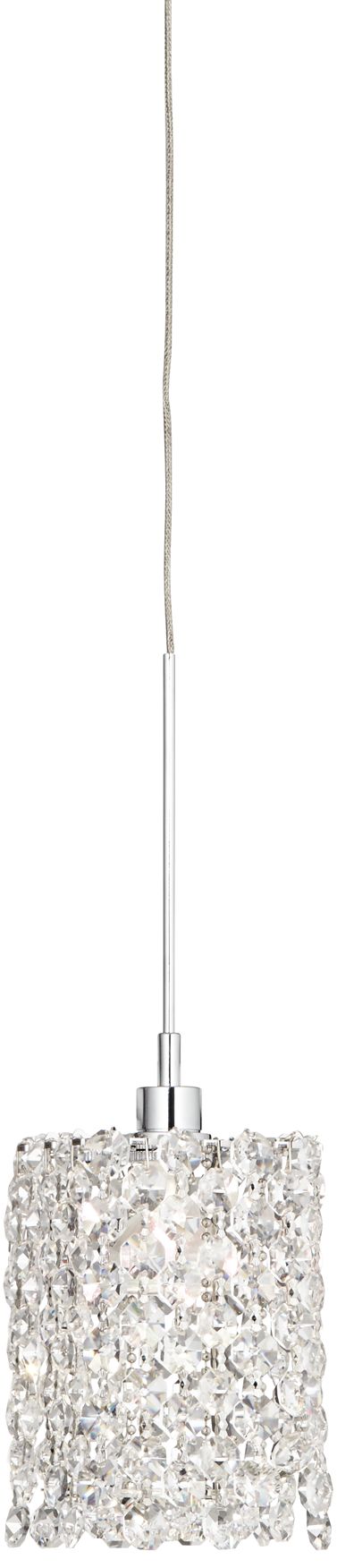 Geometrix Refrax 4" Wide Spectra Crystal Mini Pendant Light