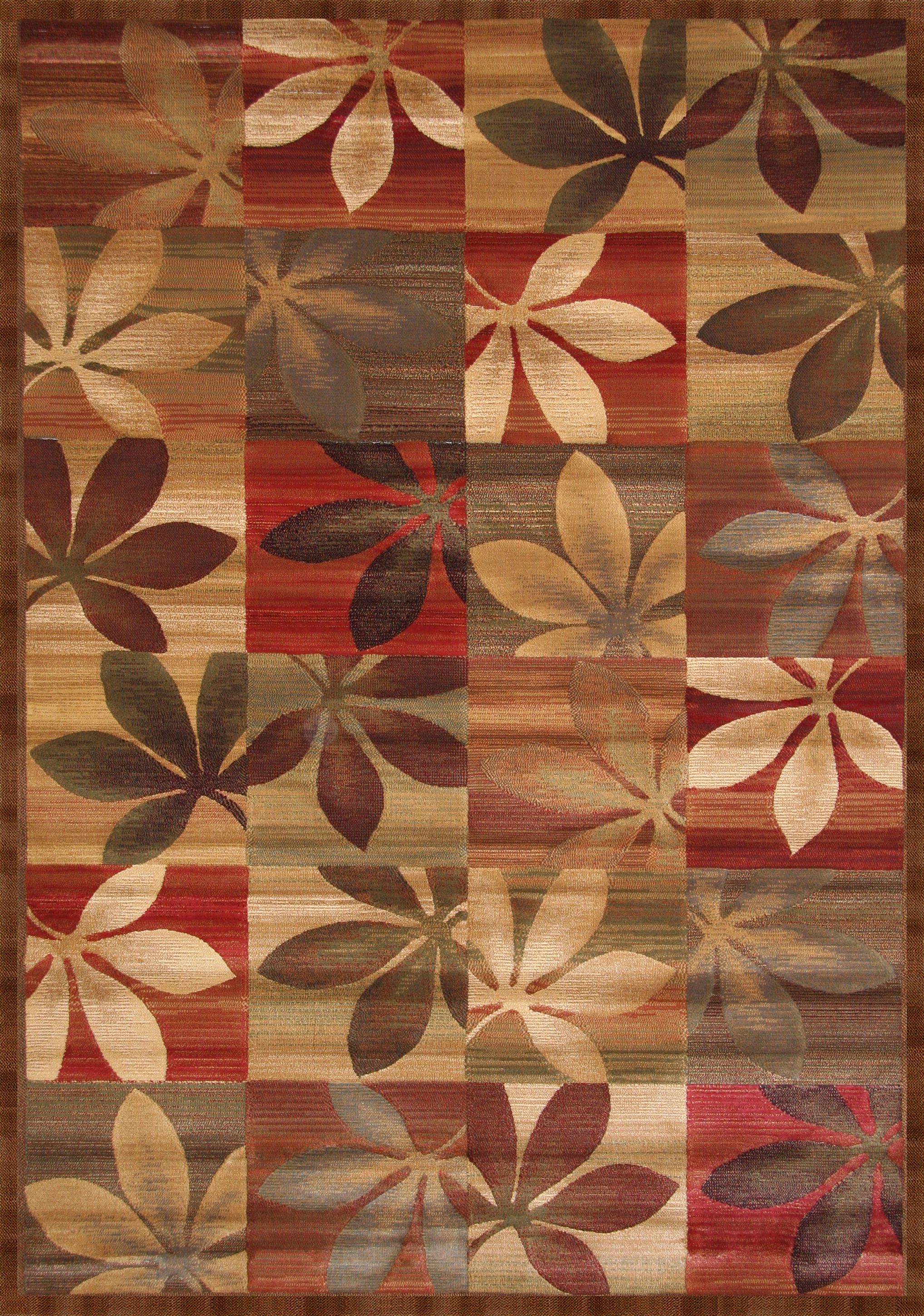 Plumeria Mauve Area Rug
