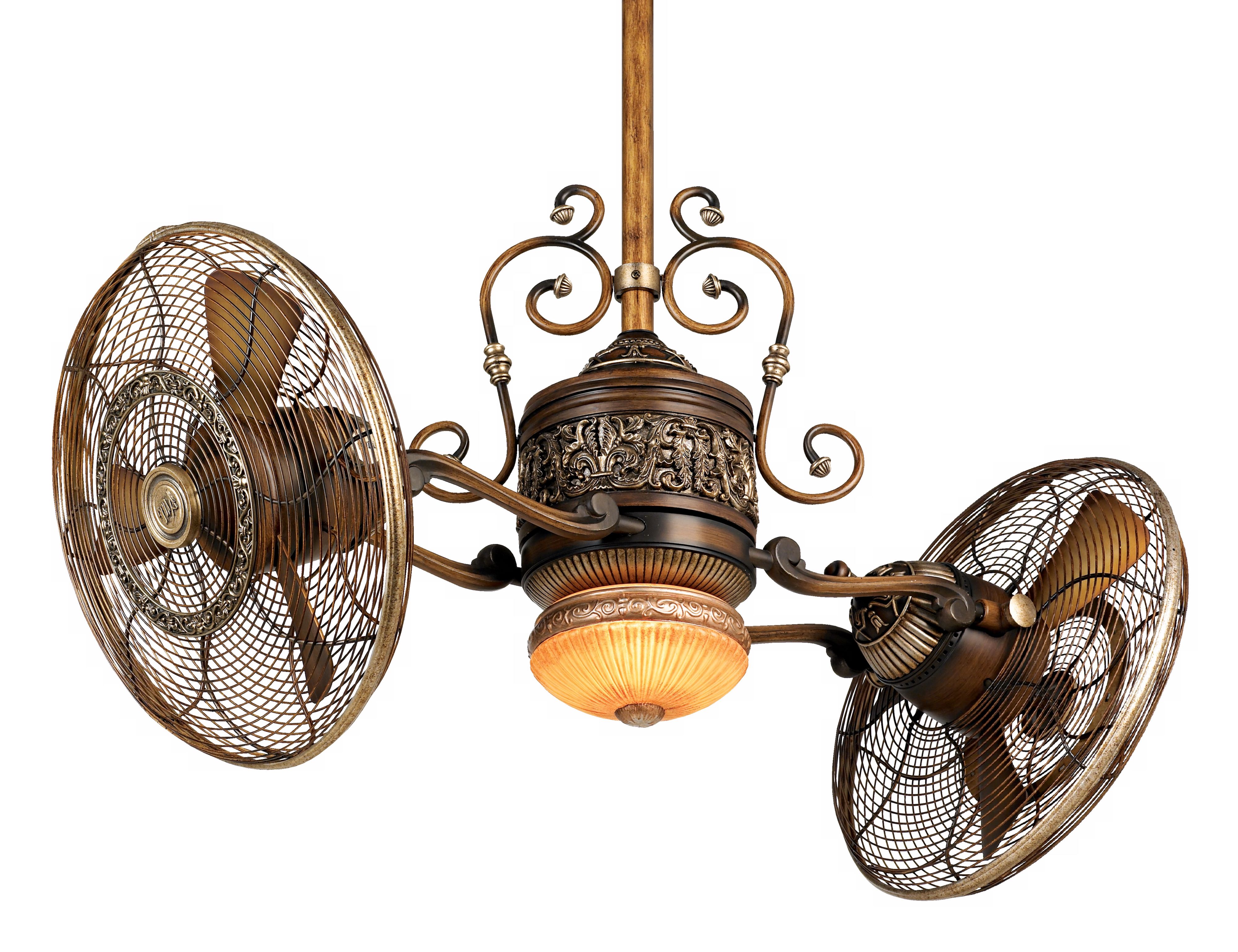42" Minka Aire Gyro Belcaro Walnut Ceiling Fan