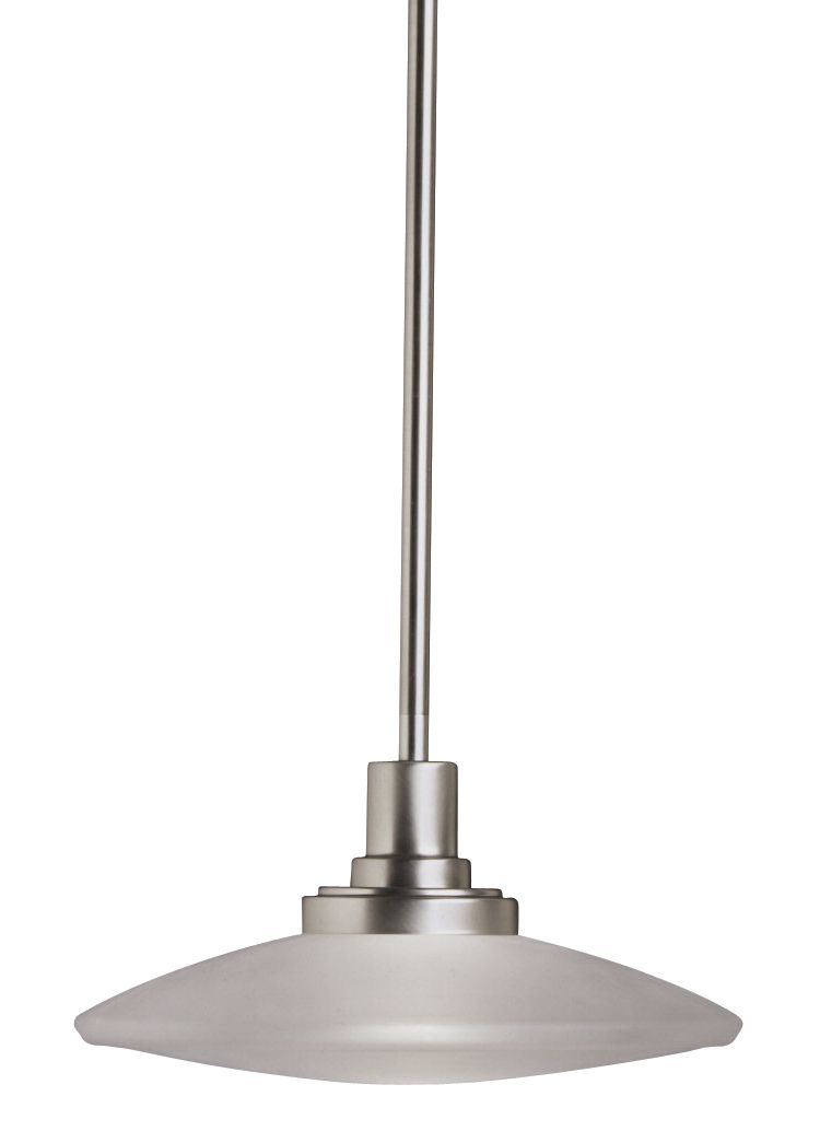 Kichler Structures Brushed Nickel Mini Pendant